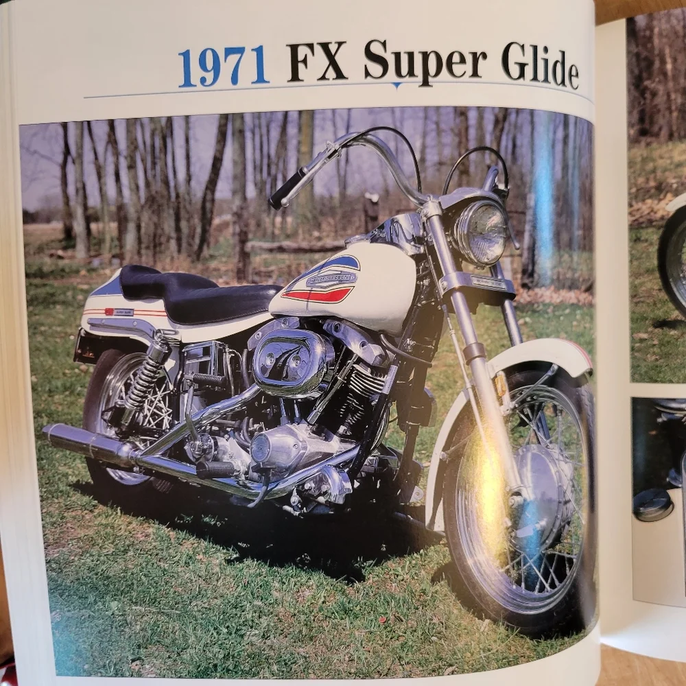 Harley-Davidson Rolling Sculpture Book ~ Pictorial Celebration of First 95 Years